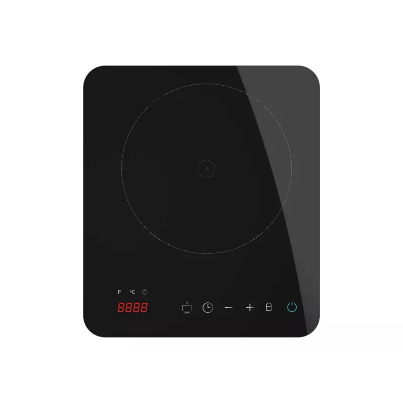 Cecotec Full Magma Single Portable Induction Hob 2000W Touch Control Timer Black