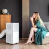 Cecotec Portable Air Conditioner ForceClima 7550 Style Connected, 7000 BTU/h, White, Wi-Fi, Remote Control