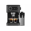 Cecotec Power Espresso 20 Pro Latte Coffee Machine, 20 Bar Pump Pressure, Built-in Milk Frother, Semi-Automatic, Black, 1350 W
