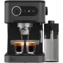Cecotec Power Espresso 20 Pro Latte Coffee Machine, 20 Bar Pump Pressure, Built-in Milk Frother, Semi-Automatic, Black, 1350 W