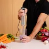 Cecotec Power Neutron 1100MAX Cream&Crush Hand Blender 1100W Adjustable Speed Turbo Chopper Black/Silver