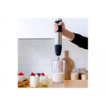 Cecotec Power TitanBlack 1200 XL PerfectCream&Crush Hand Blender, 1200 W, Stainless Steel/Black
