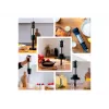 Cecotec Power TitanBlack 1200 XL PerfectCream&Crush Hand Blender, 1200 W, Stainless Steel/Black