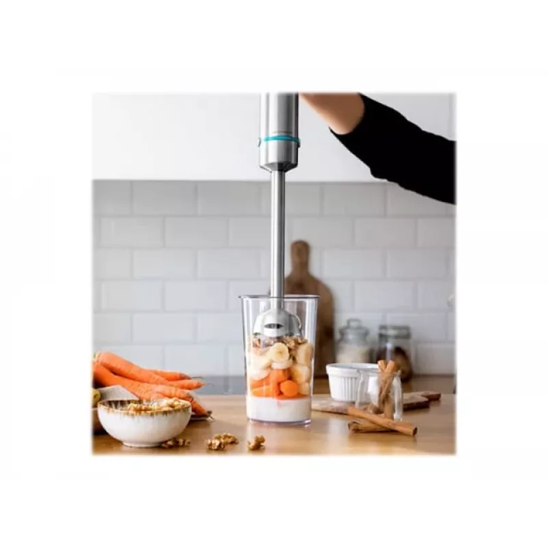 Cecotec Power TitanBlack 1200 XL PerfectCream&Crush Hand Blender, 1200 W, Stainless Steel/Black