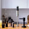 Cecotec Power TitanBlack 1200 XL PerfectCream&Crush Hand Blender, 1200 W, Stainless Steel/Black