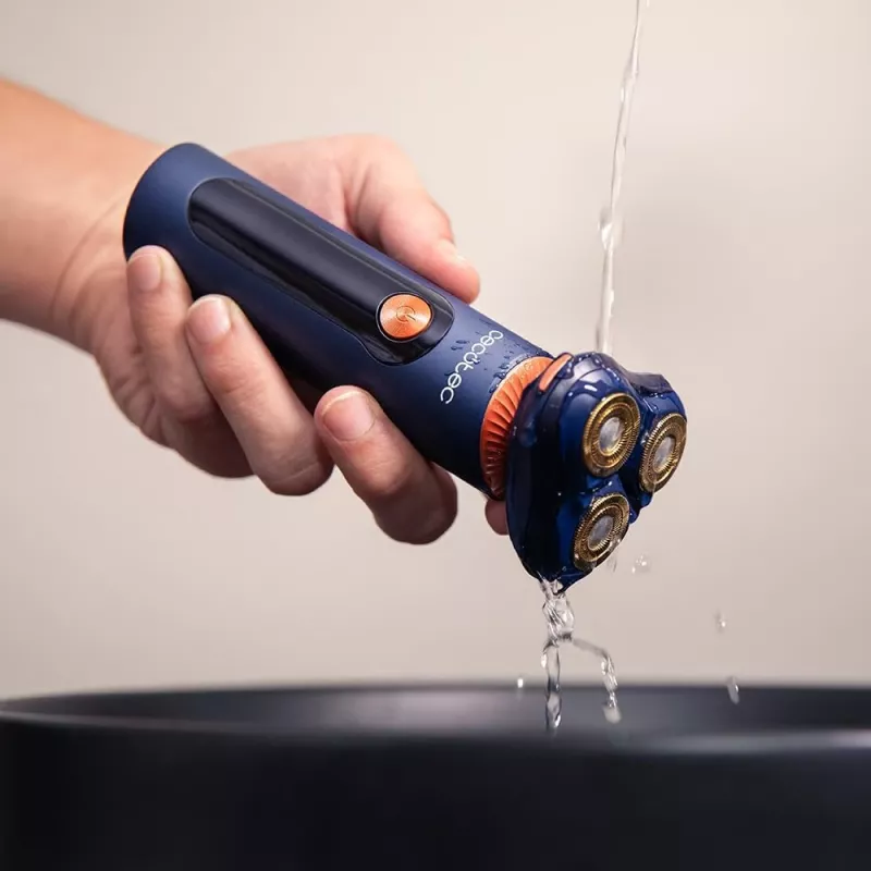Cecotec Shaver PrecisionCare Aluminium Pro, Operating Time 80 min, Wet & Dry, Blue