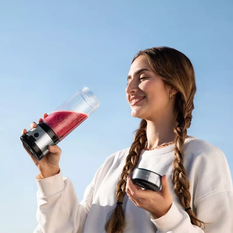 Cecotec Smoothie Blender WanderlustMix USB Portable 126 W 0.4 L Ice Crushing Inox