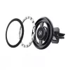 CELLY GHOSTMAGPRO MagSafe Car Holder – Magnetic Air Vent Mount, 360° Rotation, Black