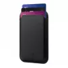 CELLY MAGWALLETBK MagSafe Magnetic Wallet with RFID Blocking, Black