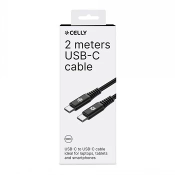 CELLY USB-C to USB-C Cable 100W Power Delivery