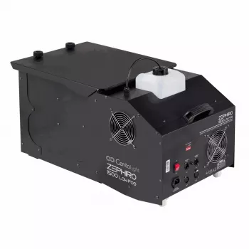 CentoLight Zephiro 1500 Low Fog Machine - 1500W Ground Fog Generator with DMX, Wireless Remote, 2.5L Tank