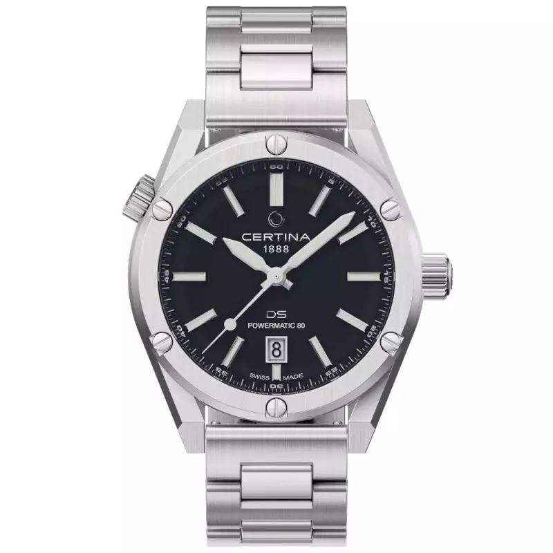 CERTINA DS Action Diver Automatic 43mm Black Dial NATO Strap C041407190510