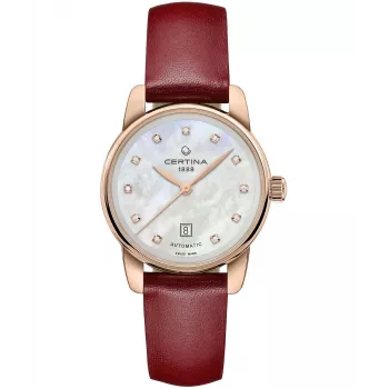 CERTINA DS Caimano Women's Watch 29mm Stainless Steel Mother of Pearl Dial