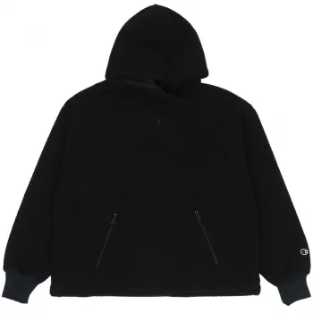 Champion Legacy Hooded Women's Sweatshirt Black Size M