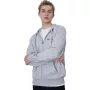 Champion Men's Full Zip Hoodie Grey EM021 Size S