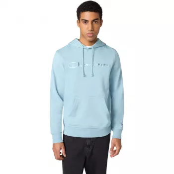 Champion Men's Hooded Sweatshirt Light Blue 220782 BS221 L
