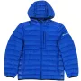 Champion Men's Powerblend Fleece Full-Zip Hooded Jacket Blue 220340 BS008 M