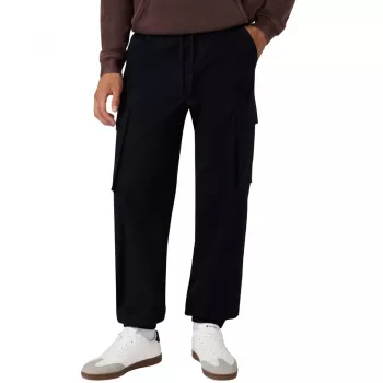 Champion Men's Woven Cargo Pants Black 221867 KK001 Size M