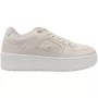 CHAPPI Champion Foul Play Platform Low Cut Women's Sneakers White Black Size 39
