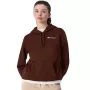 CHAPPI Champion Hooded Women's Sweatshirt Brown MS524 Size S