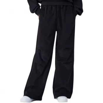 CHAPPI Champion Parachute Women's Pants Black 117432 KK001 M