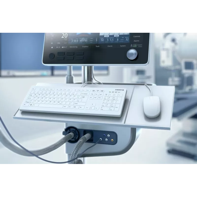 Cherry AK-C8112 Medical Keyboard White