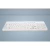 CHERRY Contour Active Key QuickClean AK-C7012 Wired Keyboard, Black, QWERTY, USB, CHERRY SX Scissor Technology, 105 Keys, Slim Design, Disinfectable Surface