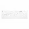 Cherry Contour Active Key QuickClean AK-C8112 Medical USB Keyboard - White
