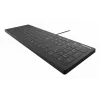 CHERRY Contour Design Active Key AK-C8112 Full-Size Wired USB Keyboard, Scissor Switch, QWERTZ Layout, Black