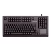 CHERRY MX11900 TouchBoard Compact Mechanical Keyboard with Trackball, USB, US QWERTY, Black