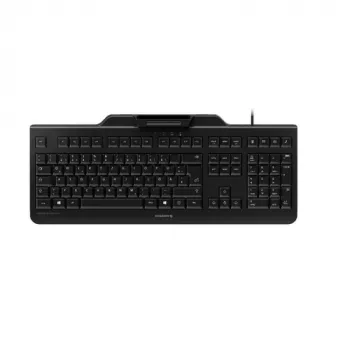 CHERRY SECURE BOARD 1.0 FRANCE Keyboard, French AZERTY Layout, Wired USB, Black