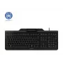 Cherry SECURE BOARD 1.0 Wired Keyboard with NFC Reader, UK Layout, Black