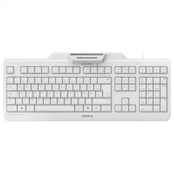 CHERRY Smart Board 1150 KB RSFlat Wired Mechanical Keyboard with MSR, USB, Full-size, White (QWERTZ)