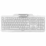 CHERRY Smart Board 1150 KB RSFlat Wired Mechanical Keyboard with MSR, USB, Full-size, White (QWERTZ)