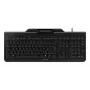CHERRY Smart Board 1150 Mechanical Keyboard with Smart Card Reader, French AZERTY, Black, Wired USB