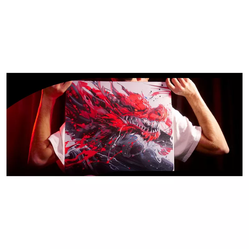 CHERRY XTRFY GP6 Large Gaming Mouse Pad – Hydrus Red