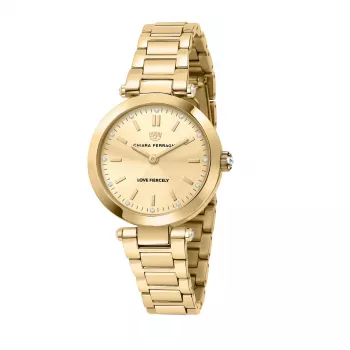Chiara Ferragni O'Clock Women's Quartz Analog Watch R1953103504 34 mm Silver Stainless Steel
