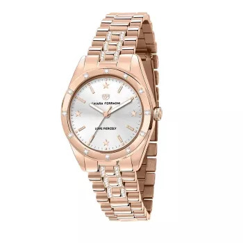 CHIARA FERRAGNI Women's Eyelike Quartz Analog Watch R1953100506 - 34 mm Silver Stainless Steel Milanese Mesh