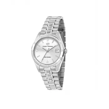 CHIARA FERRAGNI Women's Logomania Quartz Analog Watch R1953100514 32 mm Rose Gold Stainless Steel Mesh