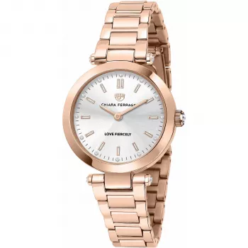 Chiara Ferragni Women's R1953103505 Watch - 34 mm Stainless Steel Silver Milanese Mesh