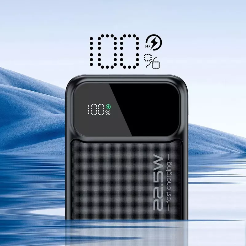 CHOETECH B732 Power Bank 50000 mAh 22.5W PD & QC - Black