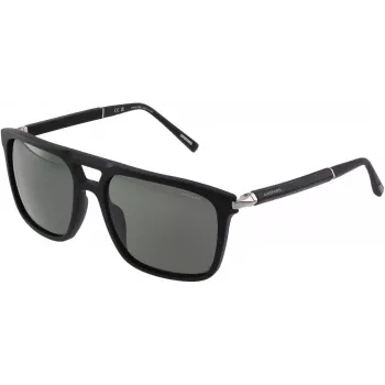 Chopard Men's Gold-Tone Aviator Sunglasses with Brown Polarized Lenses SCH391-59703P