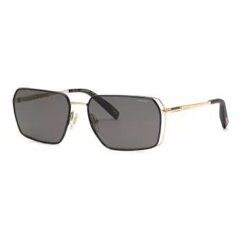 CHOPARD SCHG90-60302P Men's Polarized Sunglasses Gunmetal Grey 60/17/145 mm