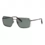Chopard SCHG90-60568P Men's Pilot Sunglasses - Grey Lens, Gunmetal Frame