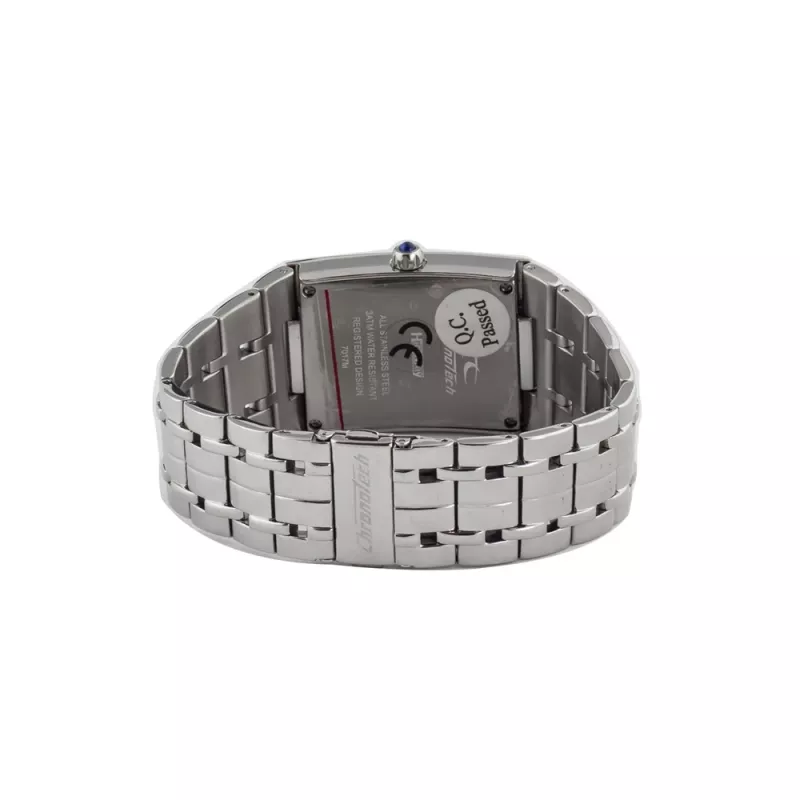 CHRONOTECH CT7017M-09M Men's Analog Quartz Watch 33mm Stainless Steel