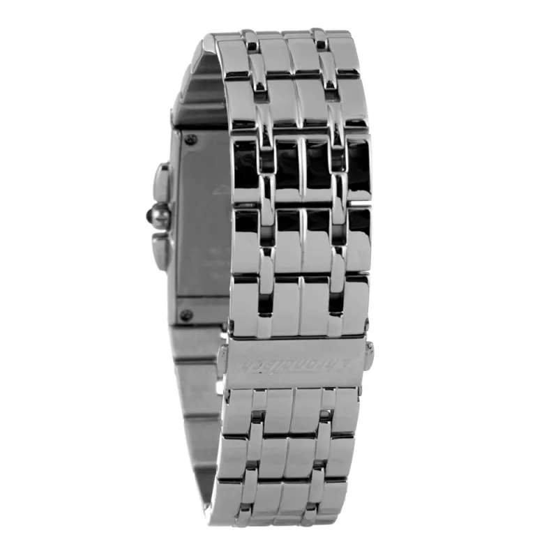 CHRONOTECH CT7018B-04M Men's Analog Quartz Chronograph Watch 40mm Stainless Steel Silver