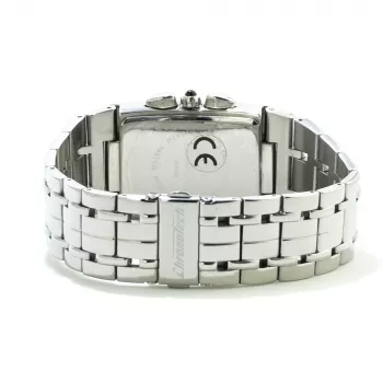 CHRONOTECH CT7018B-05M Unisex Analog Watch 28mm Stainless Steel Silver
