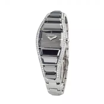 CHRONOTECH CT7099LS-08M Women's Analog Quartz Watch 26mm Stainless Steel Silver