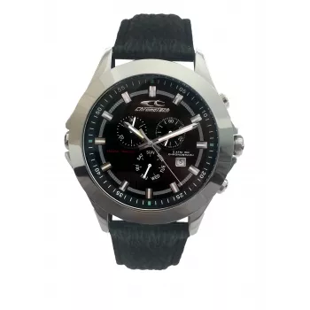 CHRONOTECH MAN CT7636M-01 48mm Stainless Steel Quartz Chronograph Watch