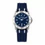 CHRONOTECH Men's Watch RW0039 39mm Stainless Steel Analog Quartz Black Dial Leather Strap